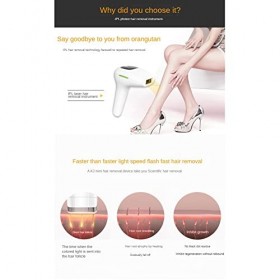 biyan Épilation au pour Femmes - Appareil Dépilatoire Électrique à Lumière Pulsée pour Femme pour le Corps Du Bikini EU Plug