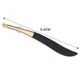 VANGLI Tweezers Professional Stainless Steel Hair Removal Eye Brow Eyebrow Tweezers Clip Gold Women Beauty Makeup Tools