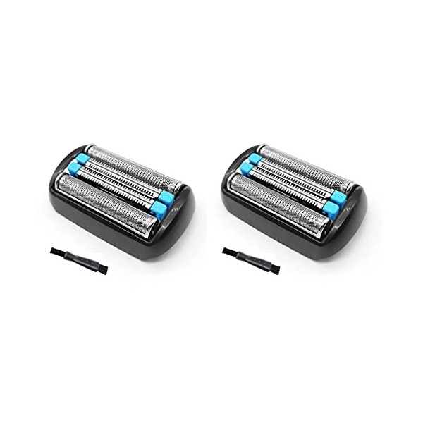 PYNQ Lot de 2 lames de rechange pour tête de rasage électrique série 9 92B