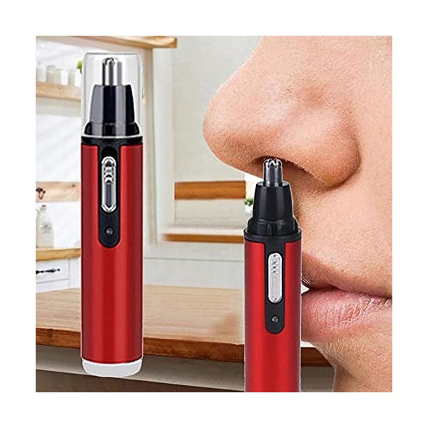 Rasoir à Nez Électrique Homme Femme - Tondeuse Du Nez Oreilles Électrique, Nose Hair Trimmer For Ears Finisher Men Femme, Ton