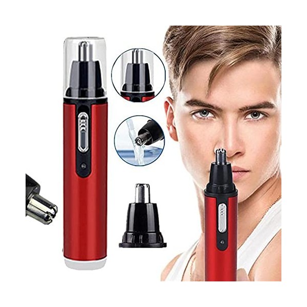 Nose Hair Trimmer For Ears Finisher Men Femme - Tondeuse à Barbe Nez Sourcils, Tondeuse Du Nez Oreilles Électrique, Rasoir à 