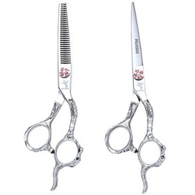 leybold Ciseaux De Coiffure Professionnels Ensemble De Ciseaux De Coiffure De 6 Pouces, Coup De Cheveux Professionnels, Coiff