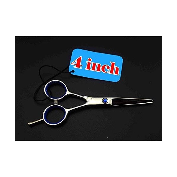 XiYou Ciseaux de Coupe de Cheveux Coupe, Professionnel 4 & 5 & 5,5 Pouces Coupe Sourcils cisailles à Sourcils barbier Coiffur