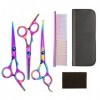 ciseaux de barbier Kits de coupe de cheveux Ensembles Salon Cisaillement Coiffeur Professionnel Sharp Hair Couper Ciseaux Cis