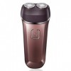 Rasoir Whole Body Electric Hommes Lavage intelligent rechargeable rasoir Couleur : Rose gold 