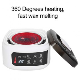 Machine de chauffe-cire, chauffe-cire, machine dépilation, chaud pour bikini femmes hommes jambes, visage, sourcils, poitrin