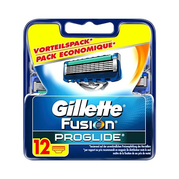 Gillette Lot de lames de rasoir Fusion ProGlide