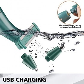 Rasoir à Nez Électrique Homme Femme - Tondeuse Nez Oreilles Epilateur, Tondeuse Du Nez Oreilles Électrique, Tondeuse à Barbe 