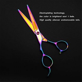 Ciseaux de toilettage pour animaux de compagnie, ciseaux de coiffure professionnels haut de gamme pour gauchers Burst Premium