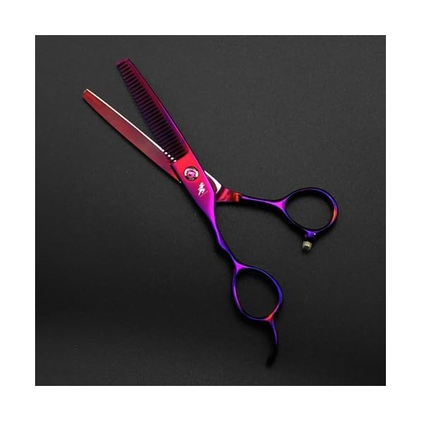 Ciseaux de coiffure série pour gauchers ciseaux de styliste de Salon tranchants kit doutils de coupe de cheveux pour gaucher