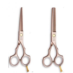 LIUSU Ciseaux de toilettage pour Animaux de Compagnie, Ensemble de Ciseaux de Coiffure Professionnels de 5,5 Pouces