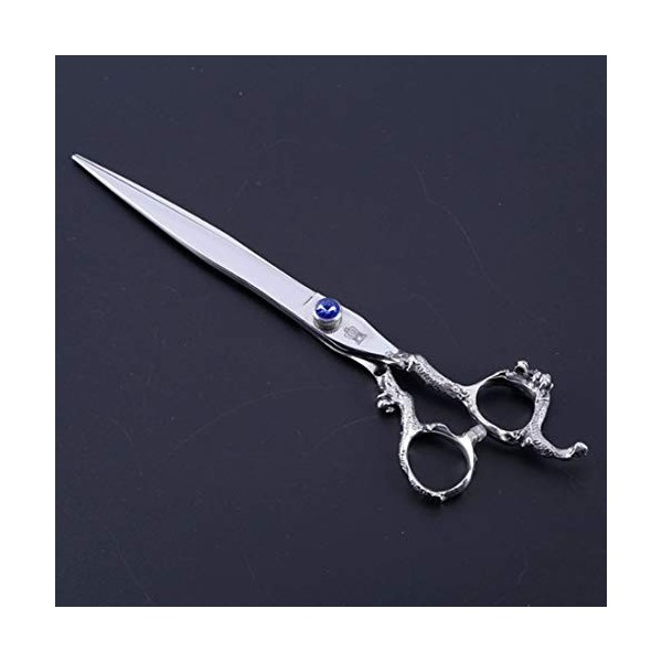 Outils de coupe des cheveux Taille 7"en acier inoxydable, ciseaux plats - Ciseaux de cisaillement professionnels Ciseaux de c