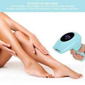 Épilateur à lumière pulsée IPL, épilateur électrique de jambe IPL, épilateur électrique IPL pour les femmes et les hommes ros