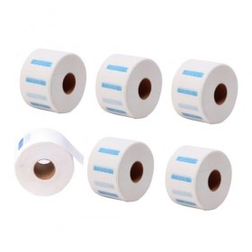 FOMIYES 18 Rouleaux De Pinces À Cheveux Confortables À Porter Coupe De Cheveux Papier De Cou Jetable Bande De Cou De Barbier 