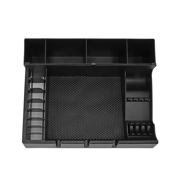 Plateau pour Tondeuse à Cheveux, Organisateur doutils de Coiffure, Plusieurs Compartiments, ABS Robuste, Détachable, Antidér