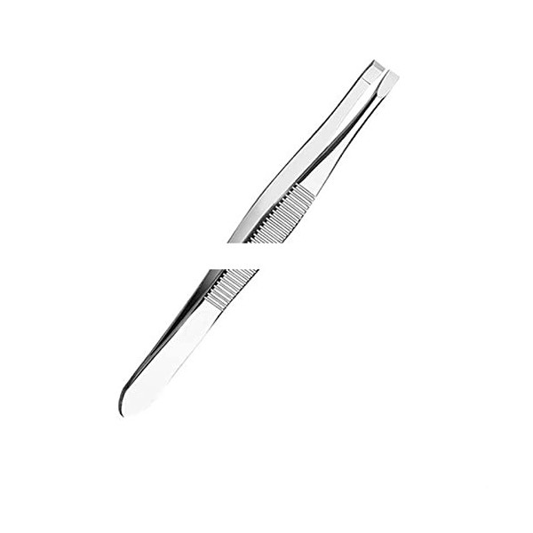 VANGLI Tweezers Precision Slant Eyebrow Tweezers Non-slip Makeup Remover Tweezer Tools Stainless Steel Face Hair Women Remova