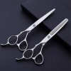 Ciseaux de coiffure Série gaucher Sharp Salon Stylist Cisailles Kit doutils de coupe de cheveux pour gaucher Ciseaux de coif