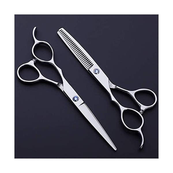 Ciseaux de coiffure Série gaucher Sharp Salon Stylist Cisailles Kit doutils de coupe de cheveux pour gaucher Ciseaux de coif