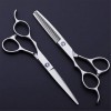 Ciseaux de coiffure Série gaucher Sharp Salon Stylist Cisailles Kit doutils de coupe de cheveux pour gaucher Ciseaux de coif