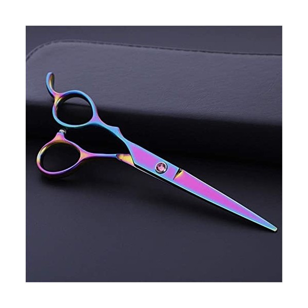 Ciseaux de coiffure Série gaucher Sharp Salon Stylist Cisailles Kit doutils de coupe de cheveux pour gaucher Ciseaux de coif