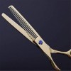 Ciseaux de coiffure Série gaucher Sharp Salon Stylist Cisailles Kit doutils de coupe de cheveux pour gaucher Ciseaux de coif