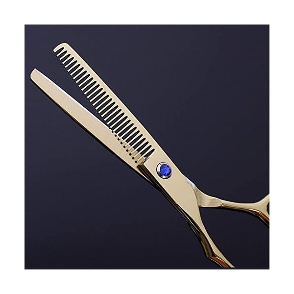 Ciseaux de coiffure Série gaucher Sharp Salon Stylist Cisailles Kit doutils de coupe de cheveux pour gaucher Ciseaux de coif