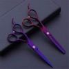 Ciseaux de coiffure Série gaucher Sharp Salon Stylist Cisailles Kit doutils de coupe de cheveux pour gaucher Ciseaux de coif