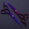 Ciseaux de coiffure Série gaucher Sharp Salon Stylist Cisailles Kit doutils de coupe de cheveux pour gaucher Ciseaux de coif