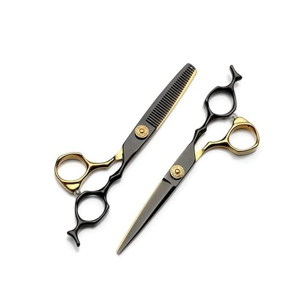 Ciseaux De Coupe De Cheveux, 6 Pouces Ciseaux De Cheveux Professionnels for Coiffeur Accessoires De Coiffure Coupe Ciseaux Am