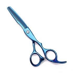 OUYOXI Ciseaux De Coiffeur, 6 Pouces De Poche Coiffeur Coiffeur Coiffeur Courbé pour La Coupe De Cheveux Beauté Coiffeur Cise