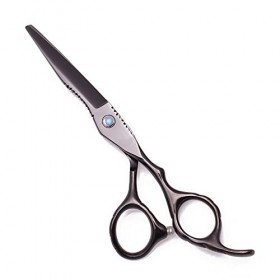 OUYOXI Ciseaux De Coiffeur, 6 Pouces De Poche Coiffeur Coiffeur Coiffeur Courbé pour La Coupe De Cheveux Beauté Coiffeur Cise