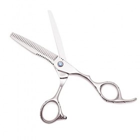 OUYOXI Ciseaux De Coiffeur, 6 Pouces De Poche Coiffeur Coiffeur Coiffeur Courbé pour La Coupe De Cheveux Beauté Coiffeur Cise