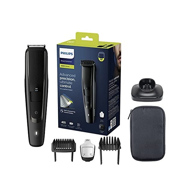 PHILIPS Tondeuse à barbe série 5000 avec système Lift and Trim Pro modèle BT5515/13 , noir