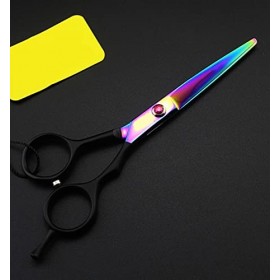 Ciseaux de coupe de cheveux 440C, barbiers professionnels, ciseaux de coupe de cheveux, ciseaux amincissants