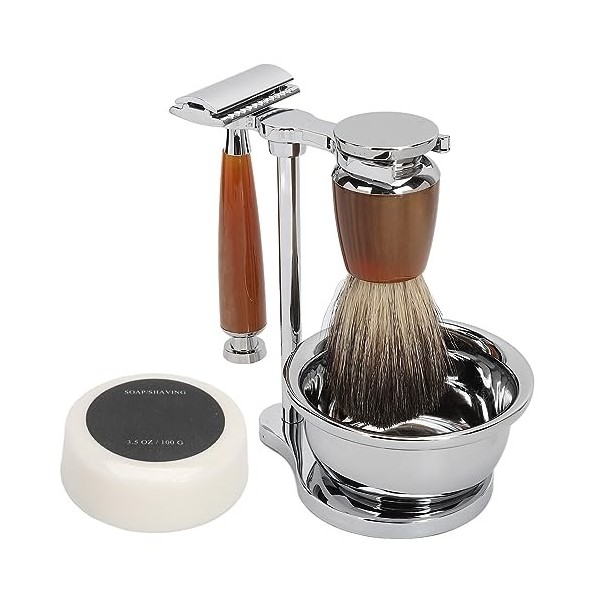 Kit de Rasage pour Hommes Kit de Barbe pour Hommes Coffret Cadeau pour Hommes, Ensemble de Toilettage pour Hommes avec Blaire