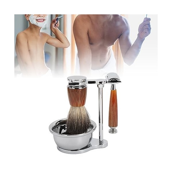 Kit de Rasage pour Hommes Kit de Barbe pour Hommes Coffret Cadeau pour Hommes, Ensemble de Toilettage pour Hommes avec Blaire