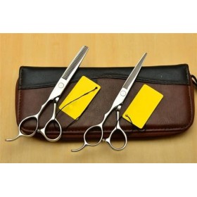 Ciseaux de coiffure, série pour gauchers, ciseaux de coiffure professionnels, ciseaux de styliste salon, coupe nette et préci