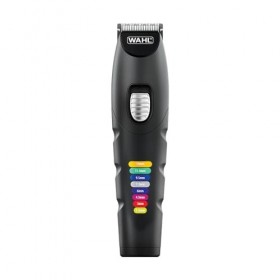 Wahl Color Trim Advanced Multiroomer, peignes de guidage innovants à code couleur, 240 minutes dautonomie, chargeur USB, idé