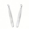 VANGLI Tweezers Universal Eyebrow Tweezers Nose Hair Trimming Tweezers Round Head Perfect Stainless Steel Nose Ingrown Hair R