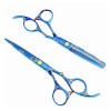 5.5 6" Ciseaux de coupe de cheveux Cherry Hairdressing Set de ciseaux de coupe de cheveux Ciseaux de coupe de cheveux amincis