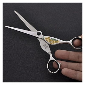 Ciseaux de coupe de cheveux multifonctionnels de 6 pouces, Ciseaux de coupe de cheveux de barbier, Ciseaux de coupe Pethair, 