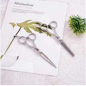 Ensemble de coiffure Coiffure professionnelleciseaux de coupe de cheveux Boutique Coiffure en acier inoxydableciseaux de coup