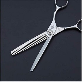 Ensemble de coiffure 6,0 pouces Style européen Amincissement des dents inversées/Mélange/Texturation Ciseaux de coupe de chev