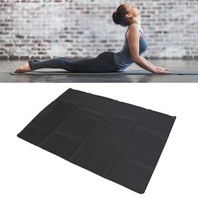 Tapis de Mise à la Terre, Coussin de Yoga Respirant en Cuir PU pour la santé de la Peau, la Récupération Dénergie Améliore l
