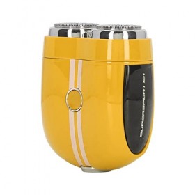 SUNGOOYUE Petite Tondeuse à Barbe, Tondeuse Portable, Tondeuse à Barbe électrique étanche IPX7 de Type C Chargeant la Tondeus