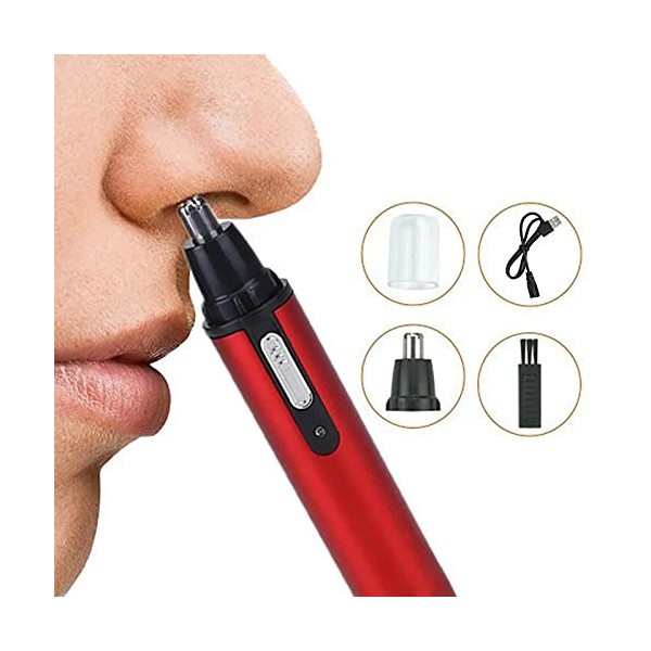 Nose Hair Trimmer For Ears Finisher Men Femme - Tondeuse à Barbe Nez Sourcils, Tondeuse Nez Oreilles Epilateur, Tondeuse Du N