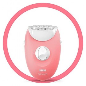 Braun Silk-épil 3 3-176 Épilateur longue durée Blanc/rose