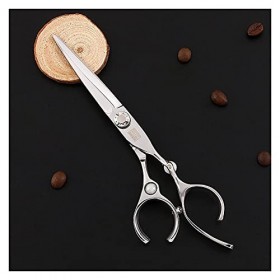 Ciseaux professionnels à bords de rasoir pour salon de coiffure, ciseaux plats, ciseaux à cheveux clairsemés, coupes de cheve