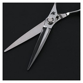 Ciseaux professionnels à bord de rasoir, cisailles plates, cisailles texturisantes pour salon, ciseaux à cheveux clairsemés, 