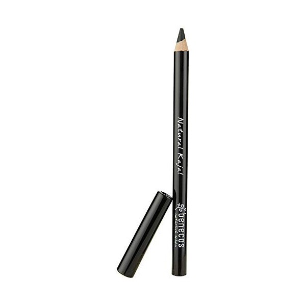 Benecos Natural Cosmetics - Crayon Kajal - Végétalien - sans Talc - Noir